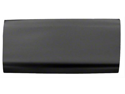 Replacement Lower Door Skin; Rear Driver Side (99-06 Sierra 1500 Extended Cab)