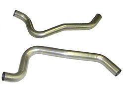 Mandrel Bent Tail Pipe; 3-Inch (99-06 4.3L, 4.8L, 5.3L Sierra 1500 Extended Cab w/ 6.50-Foot Standard Box, Crew Cab w/ 5.80-Foot Short Box)