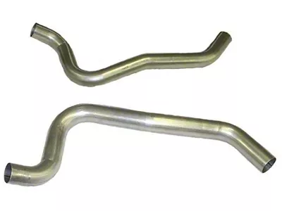 Mandrel Bent Tail Pipe; 3-Inch (99-06 4.3L, 4.8L, 5.3L Sierra 1500 Extended Cab w/ 6.50-Foot Standard Box, Crew Cab w/ 5.80-Foot Short Box)