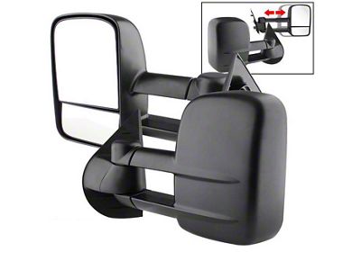 Manual Extendable Towing Mirrors (07-13 Sierra 1500)