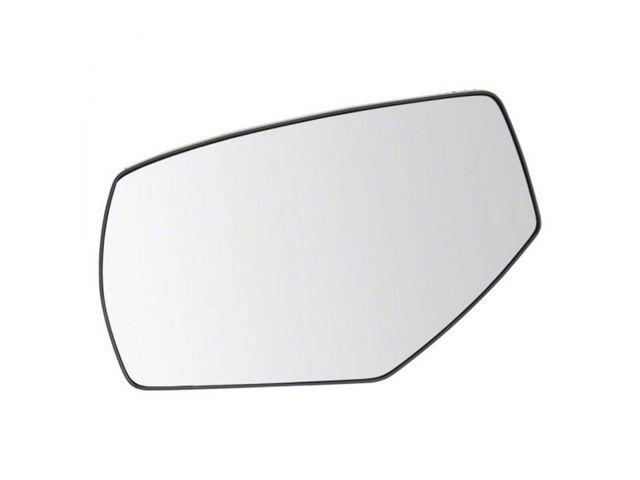 Manual Heated Spotter Glass Mirror Glass; Driver Side (14-18 Sierra 1500)