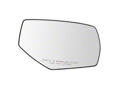 Manual Heated Spotter Glass Mirror Glass; Passenger Side (14-18 Sierra 1500)