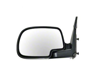 Manual Mirror; Chrome; Driver Side (99-06 Sierra 1500)