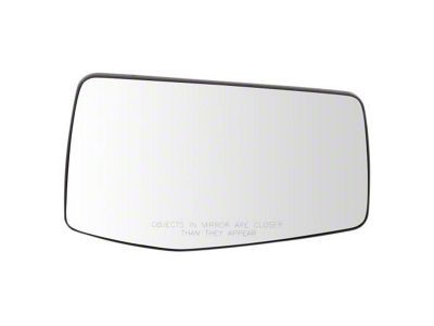 Manual Mirror Glass; Passenger Side (19-24 Sierra 1500)