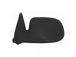 Replacement Manual Non-Heated Foldaway Side Mirror; Driver Side (99-06 Sierra 1500)