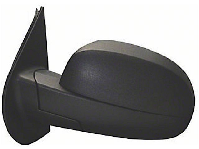 Replacement Manual Non-Heated Foldaway Side Mirror; Driver Side (07-13 Sierra 1500)
