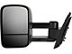 Replacement Manual Telescoping Towing Mirror; Driver Side (07-13 Sierra 1500)