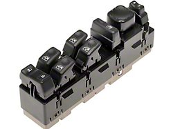Master Window Switch Assembly; 8-Button (04-06 Sierra 1500 Crew Cab)