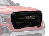 Mesh Upper Replacement Grille; Gloss Black (19-21 Sierra 1500)
