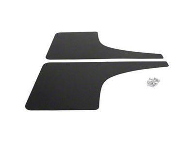 Mud Flaps; Front; Dry Carbon Fiber Vinyl (19-25 Sierra 1500)