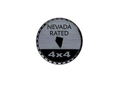 Nevada Rated Badge (Universal; Some Adaptation May Be Required)