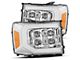 AlphaRex NOVA-Series LED Projector Headlights; Chrome Housing; Clear Lens (07-13 Sierra 1500)