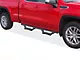 Octagon Tube Drop Style Nerf Side Step Bars; Black (19-24 Sierra 1500 Double Cab)
