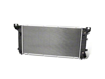 OE Style Aluminum Radiator (16-18 V8 Sierra 1500 w/ 34-Inch Wide Core & Automatic Transmission w/o Engine Oil Cooler)