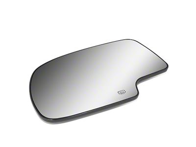 OE Style Heated Mirror Glass; Driver Side (99-06 Sierra 1500)