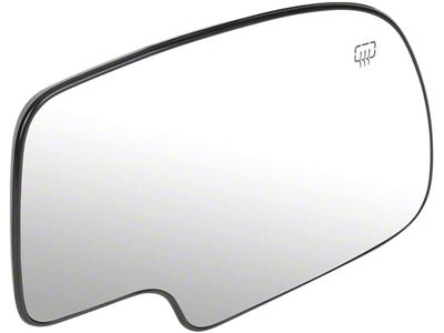 OE Style Heated Mirror Glass; Passenger Side (05-06 Sierra 1500)