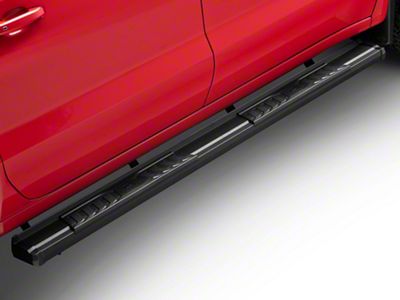 OE Style Running Boards; Black (19-24 Sierra 1500 Crew Cab)