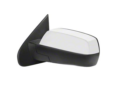OE Style Side Mirror with LED Puddle Light; Chrome; Driver Side (14-18 Sierra 1500)