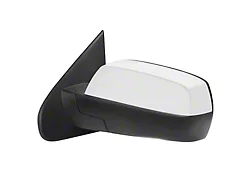 OE Style Side Mirror with LED Puddle Light; Chrome; Driver Side (14-18 Sierra 1500)