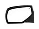 OE Style Side Mirror with LED Puddle Light; Glossy Black; Driver Side (14-18 Sierra 1500)