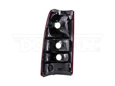 OE Style Tail Light; Chrome Housing; Red/Clear Lens; Passenger Side (99-00 Sierra 1500)