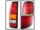 OE Style Tail Lights; Chrome Housing; Red/Amber/Clear Lens (99-06 Sierra 1500 Fleetside)