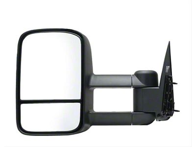 OEM Style Extendable Manual Towing Mirror; Driver Side (00-06 Sierra 1500)