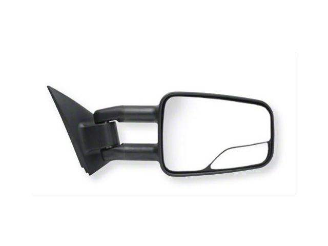 OEM Style Extendable Manual Towing Mirror; Passenger Side (99-06 Sierra 1500)
