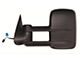 OEM Style Extendable Manual Towing Mirror with Turn Signal; Driver Side (03-06 Sierra 1500)