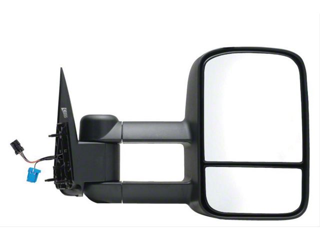 OEM Style Extendable Powered Towing Mirror; Passenger Side (03-06 Sierra 1500)