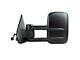 OEM Style Extendable Powered Towing Mirror with Turn Signal; Driver Side (14-19 Sierra 1500)