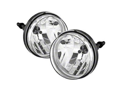 OEM Style Fog Lights with OEM Switch; Clear (07-13 Sierra 1500)