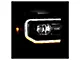 OEM Style Full LED Projector Headlight with DRL; Black Housing; Clear Lens; Passenger Side (16-18 Sierra 1500 Denali)