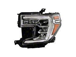 OEM Style Headlight; Black Housing; Clear Lens; Driver Side (19-21 Sierra 1500)