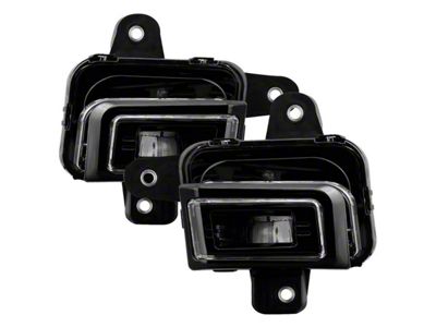 OEM Style LED Fog Lights with Switch; Clear (22-25 Sierra 1500)