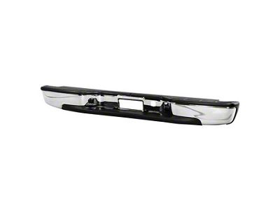 OEM Style Rear Bumper; Chrome (99-06 Sierra 1500 Fleetside)