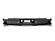 OEM Style Steel Rear Bumper; Pre-Drilled for Backup Sensors; Black (14-18 Sierra 1500)