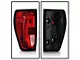OEM Style Tail Light; Black Housing; Red/Clear Lens; Driver Side (19-24 Sierra 1500 w/ Factory Halogen Tail Lights)