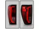 OEM Style Tail Light; Black Housing; Red/Clear Lens; Driver Side (19-24 Sierra 1500 w/ Factory Halogen Tail Lights)