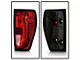 OEM Style Tail Light; Black Housing; Red/Clear Lens; Passenger Side (19-24 Sierra 1500 w/ Factory Halogen Tail Lights)