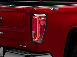 OEM Style LED Tail Light; Black Housing; Red/Clear Lens; Passenger Side (19-25 Sierra 1500 w/ Factory LED Tail Lights)