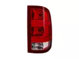 OEM Style Tail Light; Chrome Housing; Red/Clear Lens; Passenger Side (07-13 Sierra 1500)