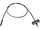 Parking Brake Cable; Intermediate (99-06 Sierra 1500 Extended Cab w/ 6.50-Foot Standard Box, Crew Cab)