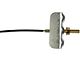 Parking Brake Cable; Intermediate (99-06 Sierra 1500 Extended Cab w/ 6.50-Foot Standard Box, Crew Cab)