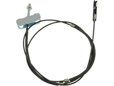 Parking Brake Cable; Intermediate (99-04 Sierra 1500 Extended Cab w/ 8-Foot Long Box)