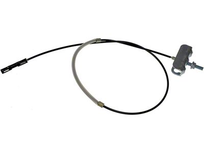 Parking Brake Cable; Intermediate (99-04 Sierra 1500 Regular Cab w/ 8-Foot Long Box)