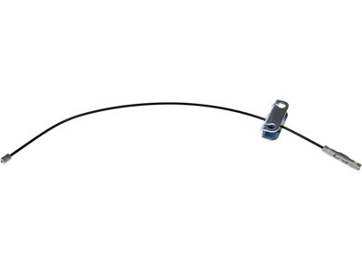 Parking Brake Cable; Intermediate (05-09 Sierra 1500 Regular Cab w/ 6.50-Foot Standard Box)