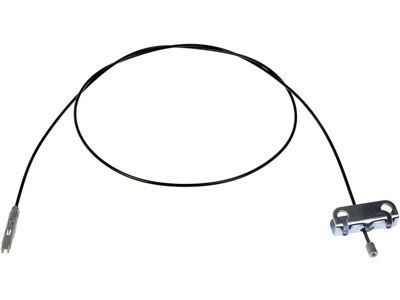Parking Brake Cable; Intermediate (05-09 Sierra 1500 Extended Cab w/ 8-Foot Long Box)