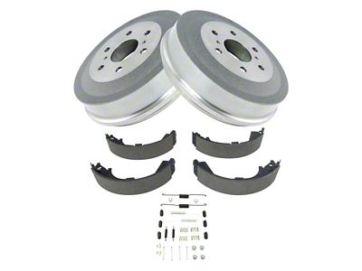 Parking Brake Shoe and Drum Kit; Rear (09-13 Sierra 1500 w/ Rear Drum Brakes)