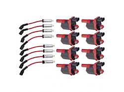 Performance Ignition Coil Kit; Round Style (14-26 V8 Sierra 1500)